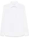 Manuel Ritz Logo-embroidered Shirt In Weiss