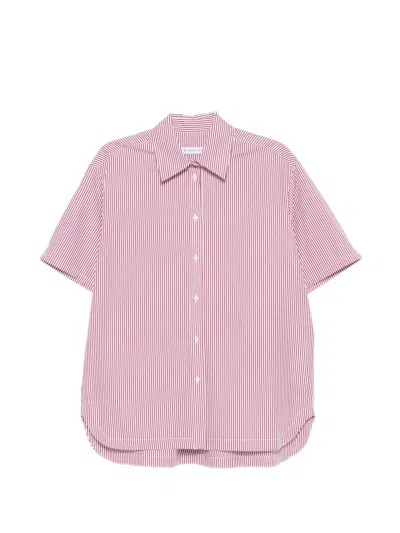Manuel Ritz Striped Short-sleeve Shirt In Multi