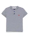 Manuel Ritz Striped T-shirt In Blue