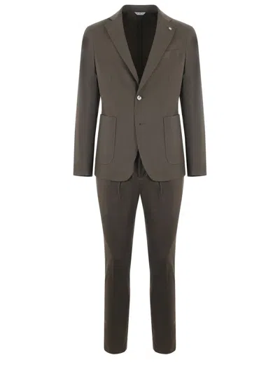 Manuel Ritz Suit In Brown
