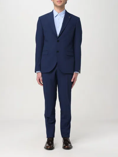 Manuel Ritz Suit  Men Color Blue 1