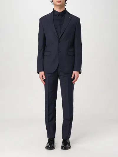 Manuel Ritz Suit  Men Color Blue
