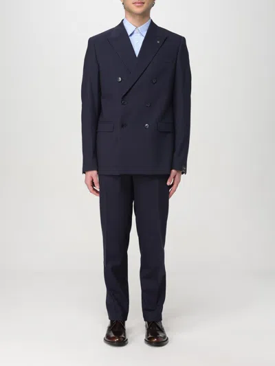 Manuel Ritz Suit  Men Color Blue