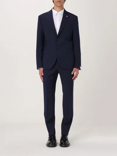 Manuel Ritz Suit  Men Color Blue