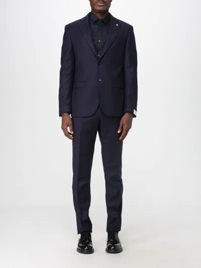 Manuel Ritz Suit  Men Color Blue