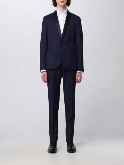 Manuel Ritz Suit  Men Color Blue