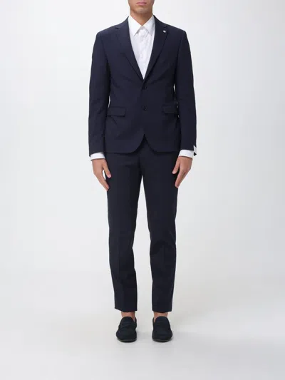 Manuel Ritz Suit Men In Blue