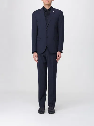 Manuel Ritz Suit Men  In Blue