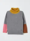 MANUEL RITZ SWEATER MANUEL RITZ KIDS COLOR GREY,G16203020