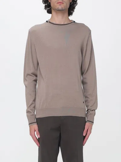 Manuel Ritz Sweater Men Color Beige In Brown