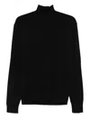 Manuel Ritz Roll-neck Sweater In Black