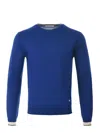 Manuel Ritz Sweaters In Blu Cobalto