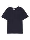 Manuel Ritz Logo-embroidered T-shirt In Blue