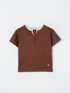 Manuel Ritz T-shirt  Kids Color Brown In Brown