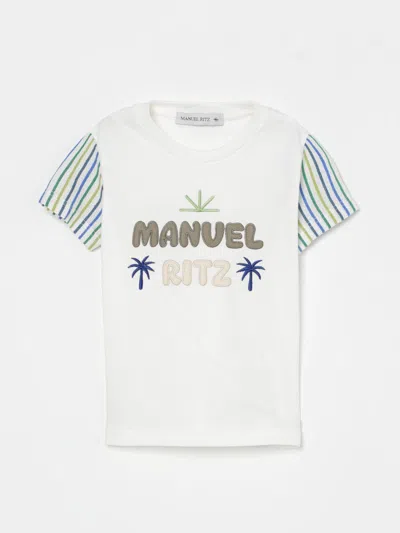 Manuel Ritz T-shirt  Kids Colour White