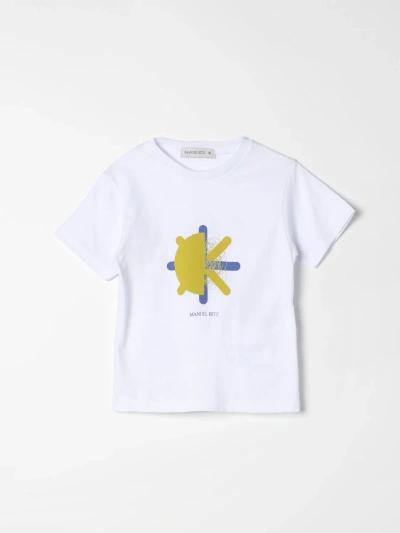 Manuel Ritz T-shirt  Kids Colour White