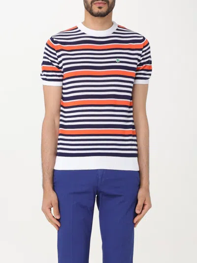 Manuel Ritz T-shirt  Men Color Striped