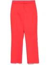 Manuel Ritz Tailored Trousers In 红色
