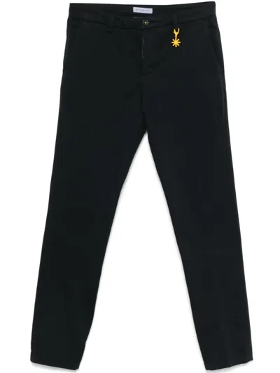 Manuel Ritz Tapered Chinos In 蓝色
