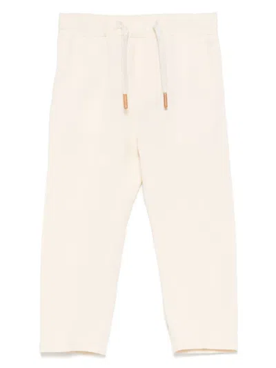 Manuel Ritz Babies' Tapered Trousers In Neutrals