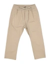 Manuel Ritz Toddler Boy Pants Beige Size 4 Cotton, Elastane In Beige