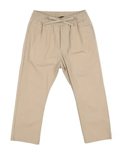 Manuel Ritz Babies'  Toddler Boy Pants Beige Size 4 Cotton, Elastane