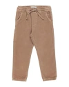 MANUEL RITZ MANUEL RITZ TODDLER BOY PANTS CAMEL SIZE 6 COTTON, ELASTANE