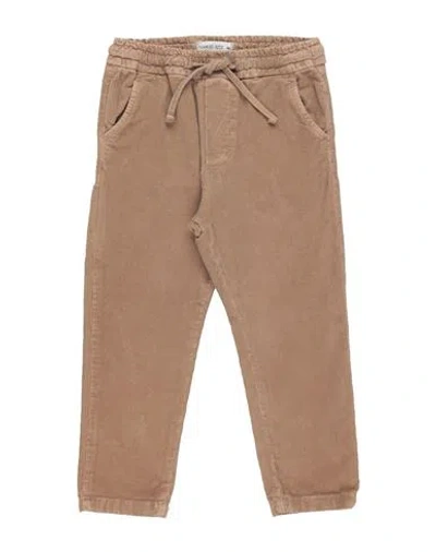 Manuel Ritz Babies'  Toddler Boy Pants Camel Size 6 Cotton, Elastane