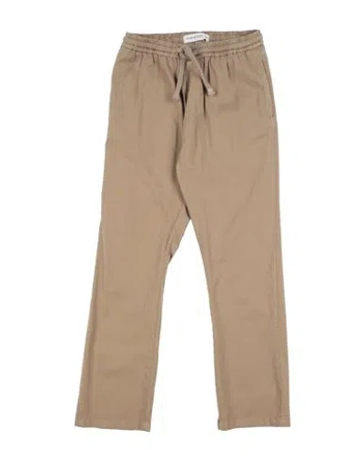 Manuel Ritz Babies'  Toddler Boy Pants Khaki Size 4 Cotton, Elastane In Brown