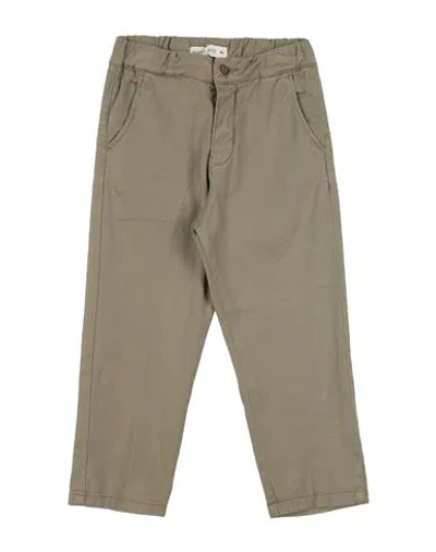 Manuel Ritz Babies'  Toddler Boy Pants Khaki Size 6 Tencel, Cotton, Elastane In Brown