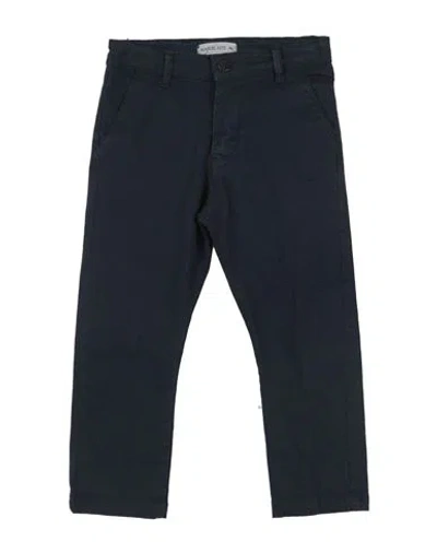 Manuel Ritz Babies'  Toddler Boy Pants Midnight Blue Size 6 Cotton, Elastane