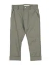 Manuel Ritz Babies'  Toddler Boy Pants Military Green Size 4 Cotton, Elastane