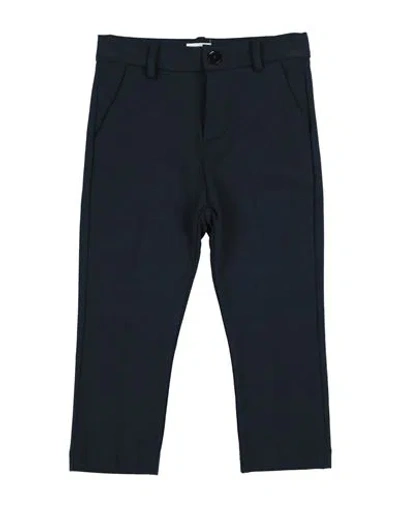 Manuel Ritz Babies'  Toddler Boy Pants Navy Size 4 Bamboo Fiber, Cotton, Elastane In Blue