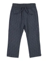 Manuel Ritz Toddler Boy Pants Navy Size 4 Polyester, Cotton In Blue