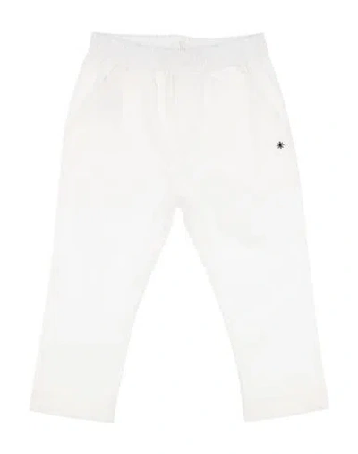Manuel Ritz Babies'  Toddler Boy Pants White Size 3 Cotton, Elastane