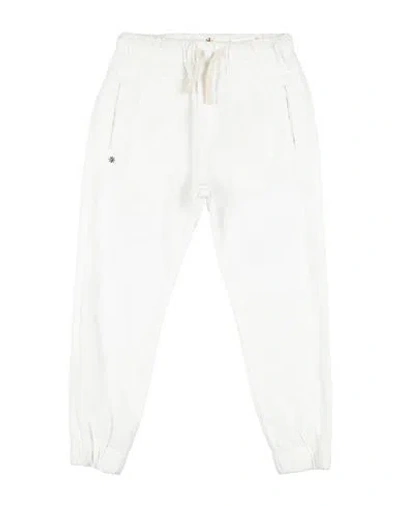 Manuel Ritz Babies'  Toddler Boy Pants White Size 5 Cotton, Elastane