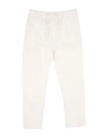 Manuel Ritz Toddler Boy Pants White Size 6 Cotton, Elastane In White