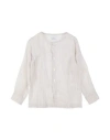 Manuel Ritz Toddler Boy Shirt Beige Size 4 Linen In Beige