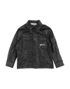Manuel Ritz Toddler Boy Shirt Black Size 4 Polyurethane In Black