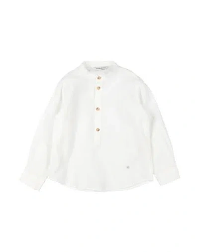 Manuel Ritz Babies'  Toddler Boy Shirt Ivory Size 6 Linen, Cotton In White