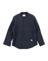 Manuel Ritz Babies'  Toddler Boy Shirt Midnight Blue Size 4 Linen, Cotton
