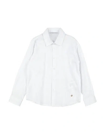 Manuel Ritz Babies'  Toddler Boy Shirt White Size 5 Linen, Cotton