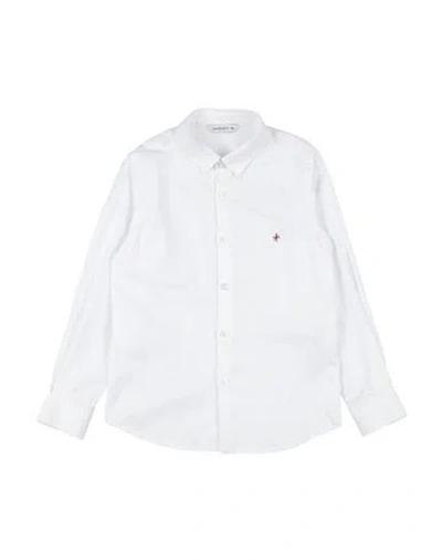 MANUEL RITZ MANUEL RITZ TODDLER BOY SHIRT WHITE SIZE 6 COTTON