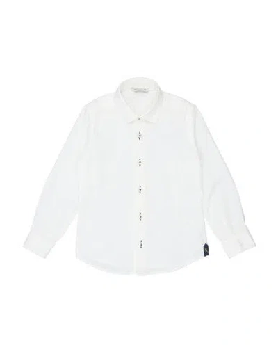 Manuel Ritz Babies'  Toddler Boy Shirt White Size 6 Cotton