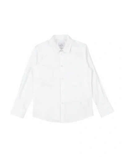 Manuel Ritz Babies'  Toddler Boy Shirt White Size 6 Cotton, Elastane
