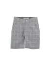 Manuel Ritz Toddler Boy Shorts & Bermuda Shorts Grey Size 7 Polyester, Viscose, Elastic Fibres In Grey
