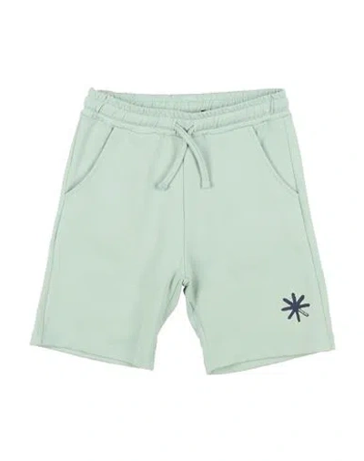 Manuel Ritz Babies'  Toddler Boy Shorts & Bermuda Shorts Light Green Size 4 Cotton, Elastane