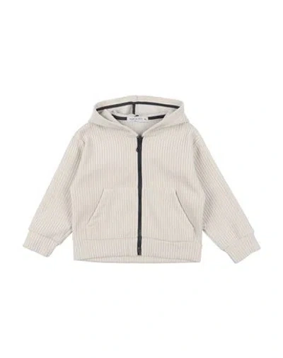 Manuel Ritz Babies'  Toddler Boy Sweatshirt Light Grey Size 5 Polyester, Elastane In Neutral
