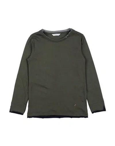 Manuel Ritz Babies'  Toddler Boy T-shirt Military Green Size 7 Cotton