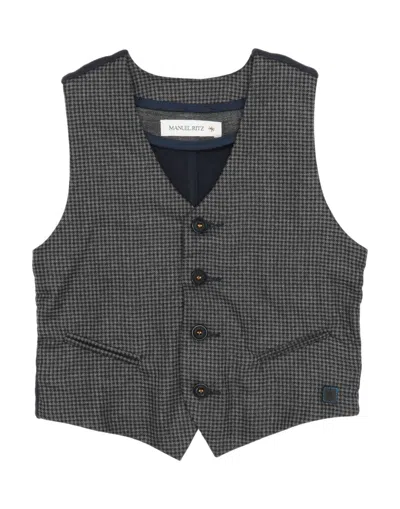 Manuel Ritz Babies' Vests In Lead